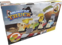 Happy Teherautó gyurmaszett 4 db járművel és 5db színes gyurmával