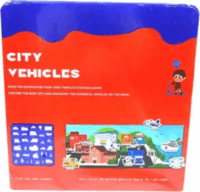 Oiyio Baby Oktatókönyv 33 darab zselés matricával - Város