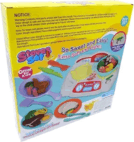 Konyhai gyurmaszett főzőlappal és 6 féle színes gyurmával