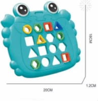 Midule Rák alakú formakirakó kicsiknek 18 darab formával