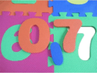 Sen Yan Toys habszivacs Puzzle játszószőnyeg - Színes