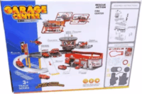 Tűzoltósági központ többszintes parkolóval