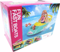 Motorcsónak szett babával 9 darabos