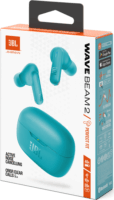 JBL Wave Beam 2 Bluetooth Fülhallgató Headset - Kék