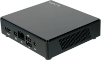 ECS Elitegroup LIVA Z3 Jasper Mini PC (Intel Pentium N6000 / No RAM / 128GB eMMC / No OS) - Fekete