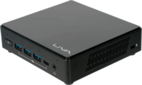 ECS Elitegroup LIVA Z3 Jasper Mini PC (Intel Pentium N6000 / No RAM / 128GB eMMC / No OS) - Fekete
