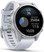 Garmin Fenix 8 AMOLED Unisex Okosóra 43mm - Ezüst