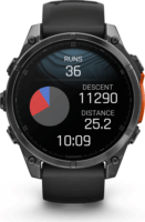 Garmin Fenix 8 AMOLED Férfi Okosóra 47mm - Fekete