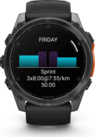 Garmin Fenix 8 AMOLED Férfi Okosóra 51mm - Fekete