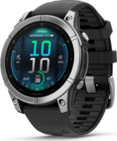 Garmin Fenix E AMOLED Férfi Okosóra 47mm - Fekete / Ezüst