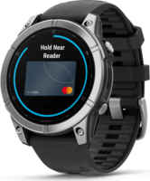 Garmin Fenix E AMOLED Férfi Okosóra 47mm - Fekete / Ezüst