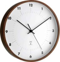 TFA 98.1097 Rádióvezérelt Falióra Ø 30cm - Barna