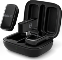 Rode Wireless Micro Kétcsatornás Lavalier csiptetős USB-C mikrofon szett - Fekete