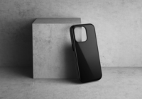 Nomad iPhone 14 Pro Max Hátlapvédő tok - Fekete