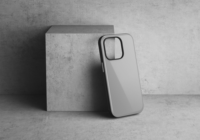 Nomad iPhone 14 Plus Hátlapvédő tok - Szürke