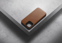 Nomad iPhone 14 Bőr Hátlapvédő tok - Világosbarna