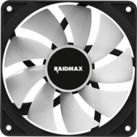 RAIDMAX X-AIR 120mm PWM RGB Rendszerhűtő ventilátor 4db - Fekete