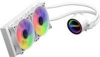 RAIDMAX INFINITA LS240 240mm ARGB Vízhűtéses Univerzális CPU Hűtő - Fehér