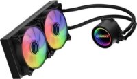 RAIDMAX INFINITA LS240 240mm ARGB Vízhűtéses Univerzális CPU Hűtő - Fekete