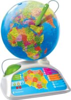 Clementoni Interaktív földgömb Ismeretterjesztő játék 500+ kérdéssel - Lengyel nyelvű