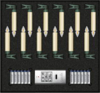 Krinner Lumix Mini felcsíptethető karácsonyfa gyertya Dekoráció (12db)