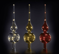 Krinner Lumix Tree Topper LED Dekoráció csúcsdísz - Átlátszó