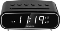Sencor SRC 2600 B Rádiós ébresztőóra - Fekete