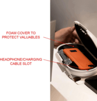 Master Lock 5900EURDWHT Számzáras Hordozható Széf - Fehér