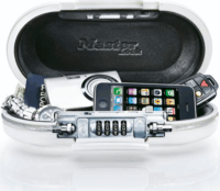 Master Lock 5900EURDWHT Számzáras Hordozható Széf - Fehér