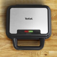 Tefal UltraCompact 3in1 Szendvicssütő gofrisütő és grill 1200W - Fekete / Ezüst