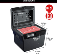 Master Lock FHW40300EURHRO Digitális Tűz és Vízálló biztonsági bútorszéf