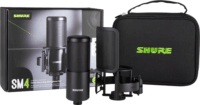 Shure SM4-K-KIT Professzionális Studio Kondenzátor Mikrofon Készlet - Fekete