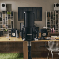 Shure SM4-K-KIT Professzionális Studio Kondenzátor Mikrofon Készlet - Fekete