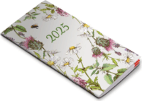 Realsystem Herbárium 80 x 150mm 2025 Zsebnaptár - Mintás