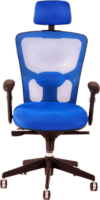 Office Pro DIKE SP DK90 Fejtámlás Irodai Forgószék - Kék