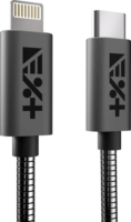 NextOne USB C apa - Lightning apa Adat és töltőkábel 1,2m - Asztroszürke
