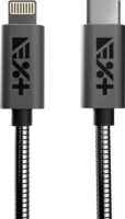 NextOne USB C apa - Lightning apa Adat és töltőkábel 1,2m - Asztroszürke