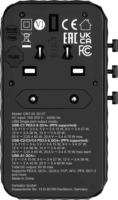 Verbatim Charge´n´Travel Univerzális Utazó Adapter - Fekete