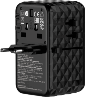Verbatim Charge´n´Travel Univerzális Utazó Adapter - Fekete