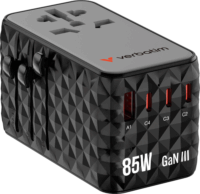 Verbatim Charge´n´Travel Univerzális Utazó Adapter - Fekete