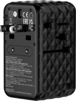 Verbatim Charge´n´Travel Univerzális Utazó Adapter - Fekete
