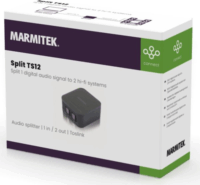 Marmitek TS12 Audio Toslink elosztó/Splitter 1 bemenet 2 kimenet