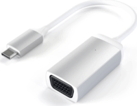 Satechi USB-C apa - VGA anya átalakító adapter - Ezüst