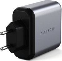 Satechi USB-A / USB-C Hálózati Gyorstöltő Adapter 30W - Sötétszürke