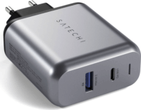 Satechi USB-A / USB-C Hálózati Gyorstöltő Adapter 30W - Sötétszürke