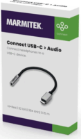 Marmitek Connect USB-C apa - 3.5mm Jack anya Átalakító Adapter