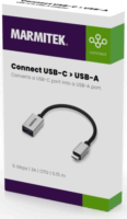 Marmitek Connect USB-C apa - USB-A anya Átalakító Adapter - Ezüst