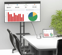 Marmitek Connect USB-C 3.1 apa - DisplayPort 1.2 anya Átalakító Adapter - Ezüst