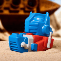 Numskull Tubbz Boxed Transformers - Optimus Prime Gumikacsa gyűjthető figura 10cm