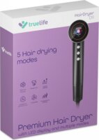 TrueLife D9 ION technológiás Hajszárító 2200 Watt - Fekete